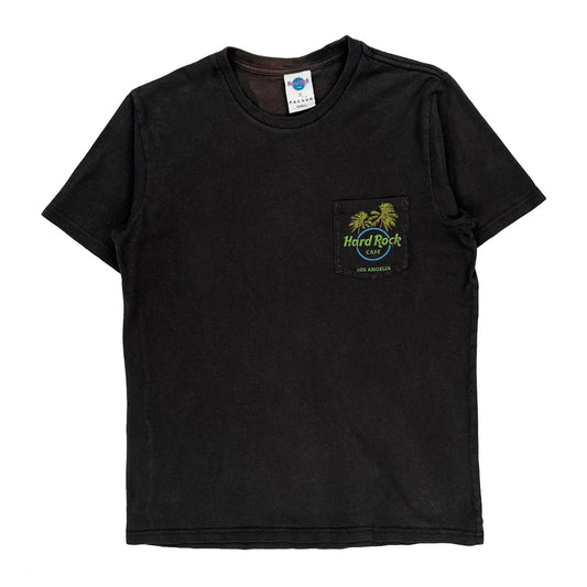 Hard Rock Cafe Graphic T-Shirt - Small Black Cotton