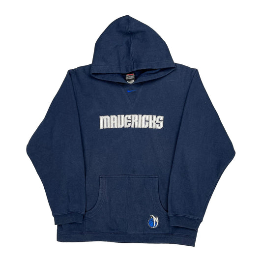 Mavericks Nike Nba Hoodie - XL Blue Cotton