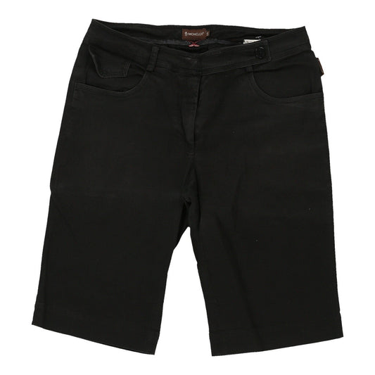 Moncler Shorts - 30W UK 8 Black Cotton
