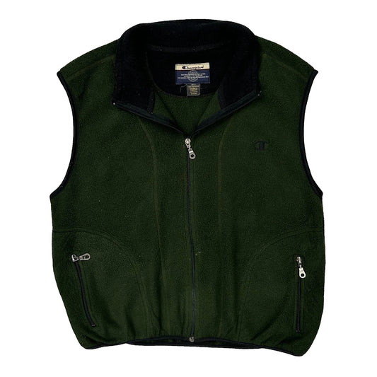 Champion Gilet - Small Green Polyester