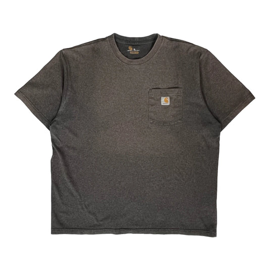 Carhartt T-Shirt - XL Grey Cotton