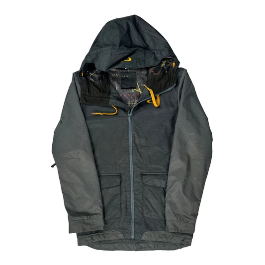 Oakley Waterproof Jacket - Medium Grey Polyester