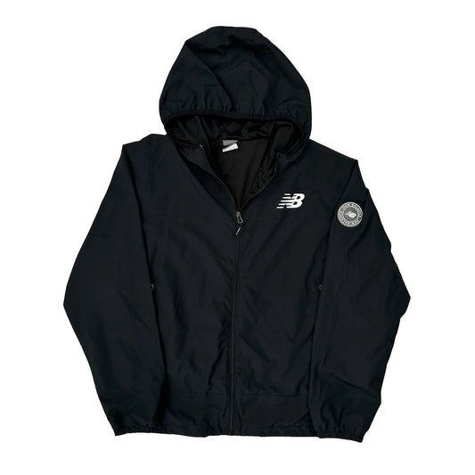 New Balance Windbreaker - Large Black Polyester