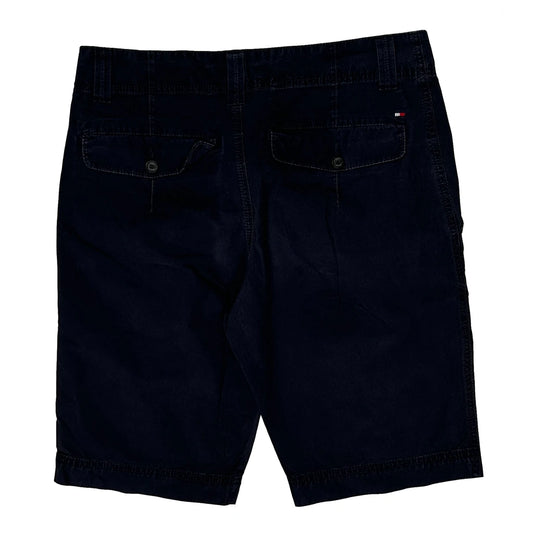 Tommy Hilfiger Chino Shorts - 34W 11L Navy Cotton
