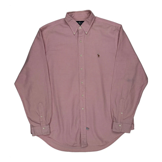 Ralph Lauren Shirt - XL Pink Cotton