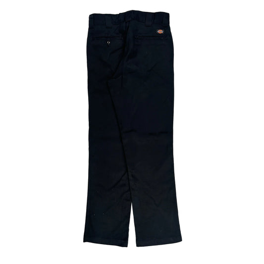 Vintage Dickies Trousers - 32W 34L Black Cotton