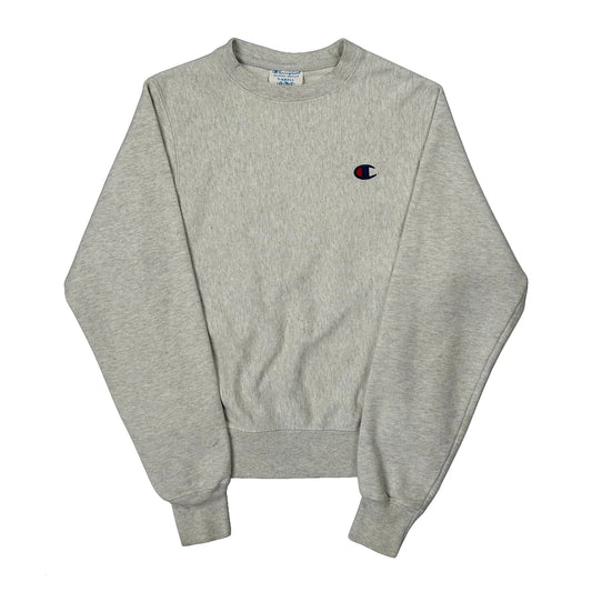 Reverse Weave Champion Sweatshirt - XS Grey Cotton