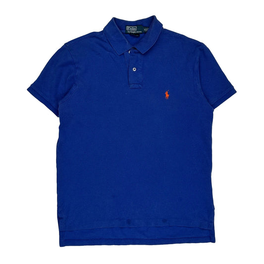 Polo By Ralph Lauren Polo Shirt - Medium Blue Cotton