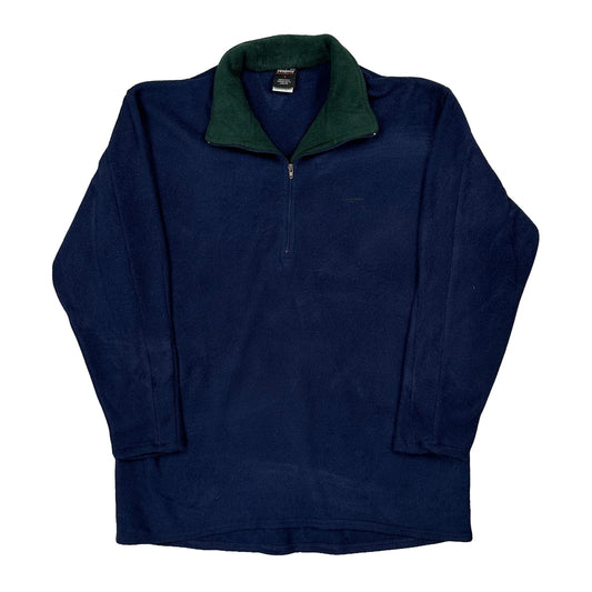 Capilene Patagonia Fleece - Large Blue Polyester