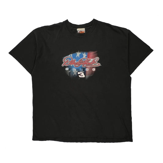 Winners Circle Nascar T-Shirt - 2XL Black Cotton