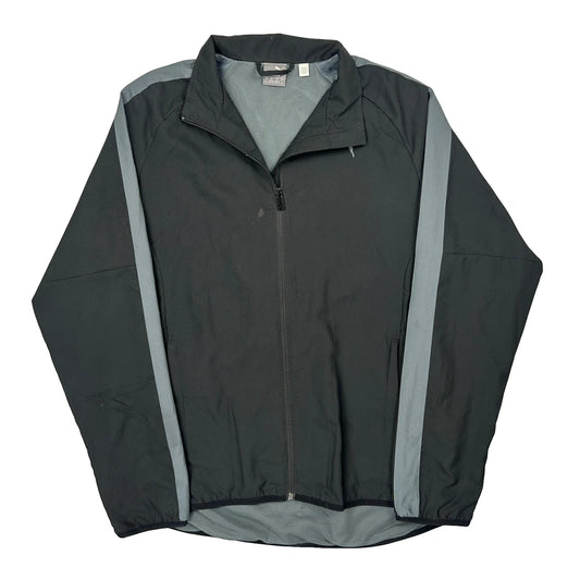 Puma Track Jacket - Large Black Polyester
