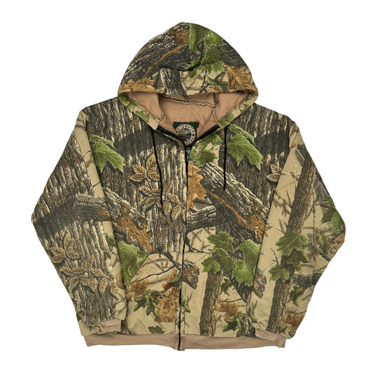 Vintage Whitewater Outdoors Camo Jacket - XL Camo Cotton Blend