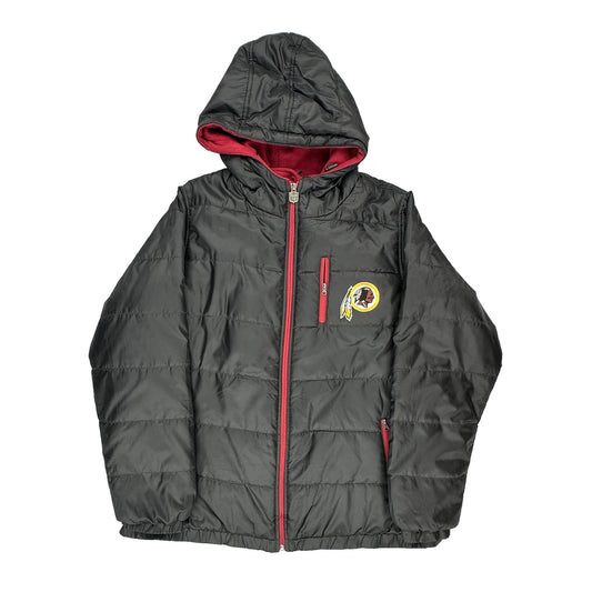 Washington Redskins N.F.L. Pro Line Puffer - Large Black Polyester