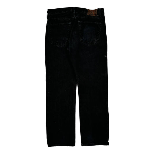 Levis Jeans - 30W 29L Black Cotton