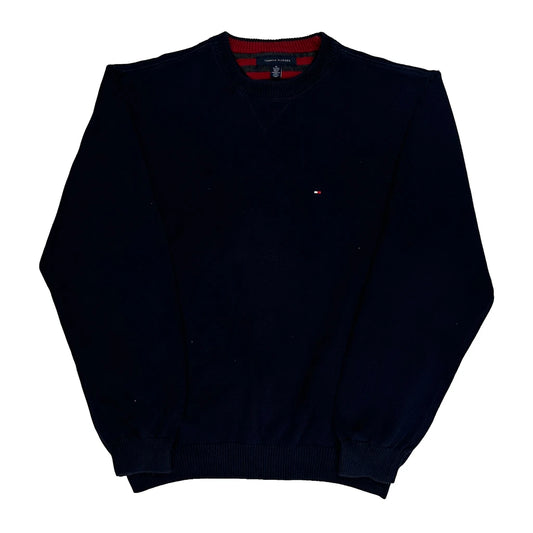 Vintage Tommy Hilfiger Jumper - XL Navy Cotton