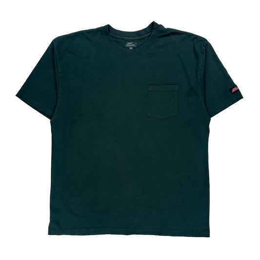Vintage Dickies T-Shirt - 2XL Green Cotton