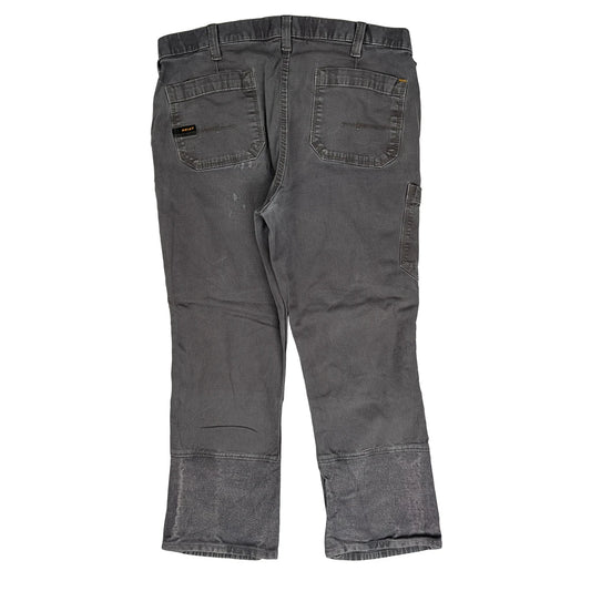 Unbranded Carpenter Trousers - 34W 28L Grey Cotton Blend