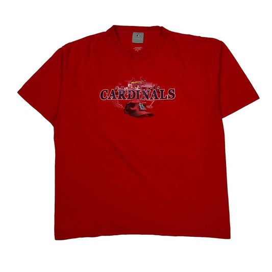 Vintage Cardinals Mlb T-Shirt - XL Red Cotton