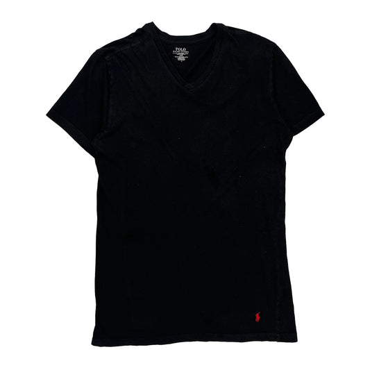 Polo By Ralph Lauren T-Shirt - Large Black Cotton