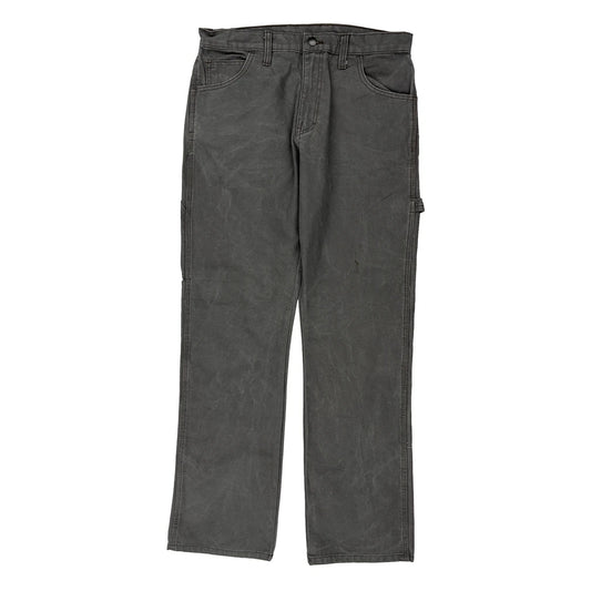 Dickies Carpenter Trousers - 33W 31L Grey Cotton