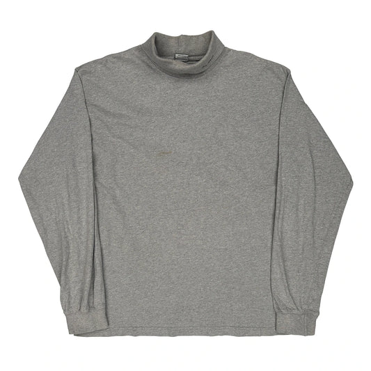 Carhartt Long Sleeve T-Shirt - XL Grey Cotton