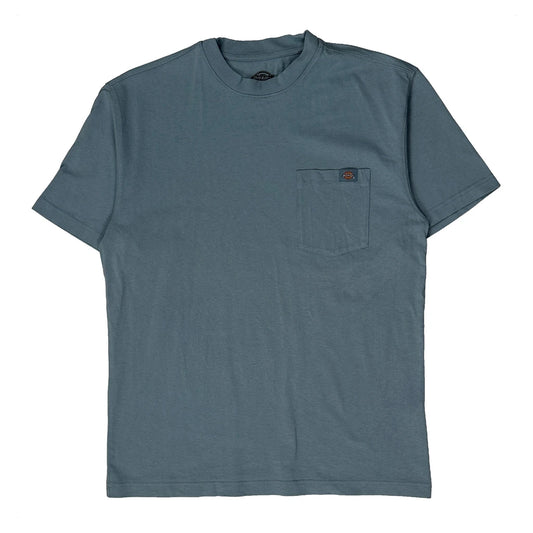 Vintage Dickies T-Shirt - Medium Blue Cotton