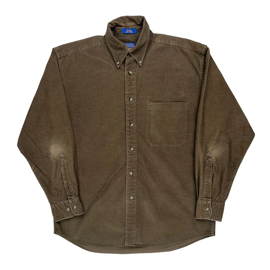 Pendleton Shirt - Medium Brown Cotton
