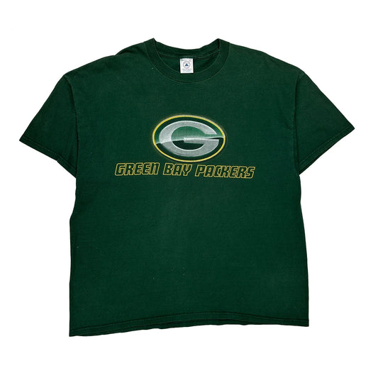 Vintage Green Bay Packers Delta Nfl T-Shirt - 2XL Green Cotton
