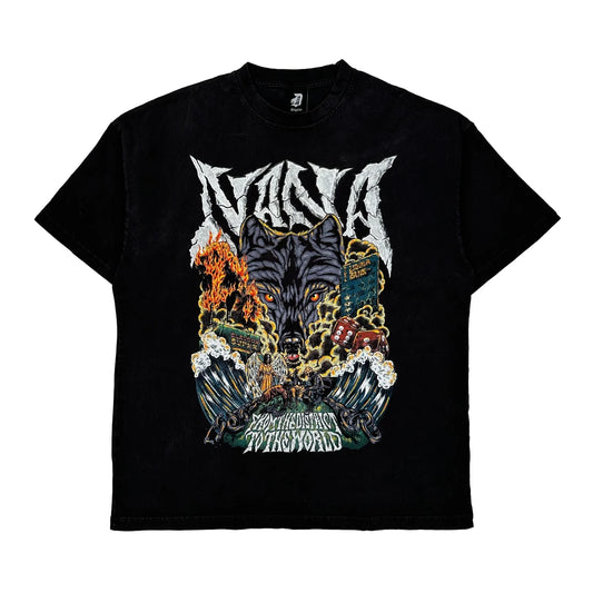 Crenshaw Delegation Band T-Shirt - Large Black Cotton