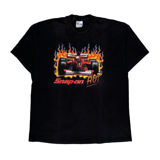 Snap-On Hanes Graphic T-Shirt - XL Black Cotton