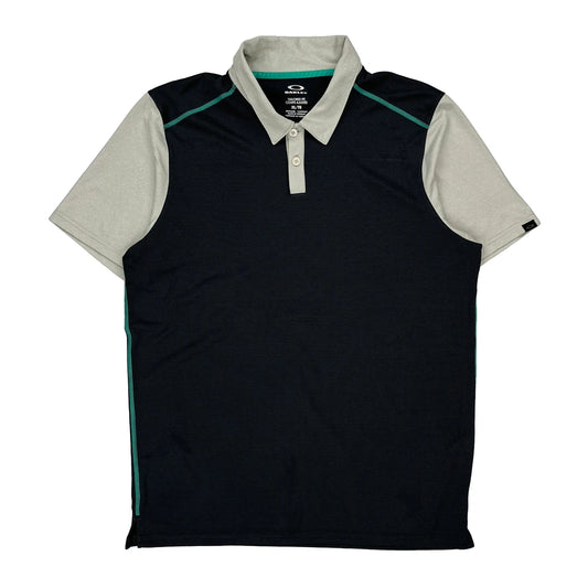 Oakley Polo Shirt - XL Black Polyester