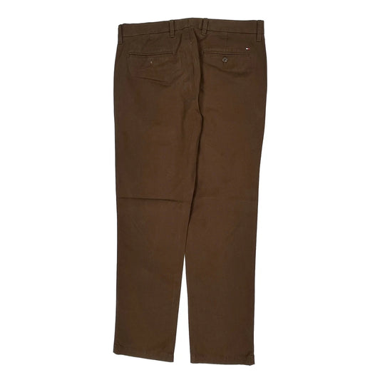Tommy Hilfiger Chinos - 36W 32L Brown Cotton