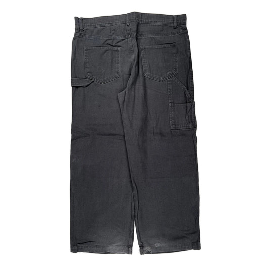 No Boundaries Carpenter Trousers - 36W 30L Grey Cotton