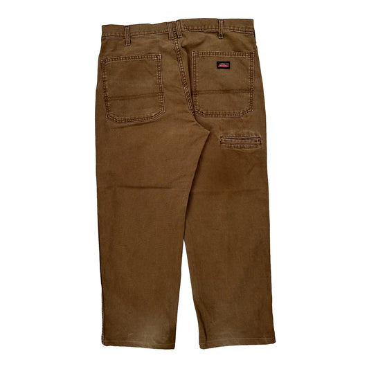 Carhartt Cord Trousers - 34W 28L Brown Cotton