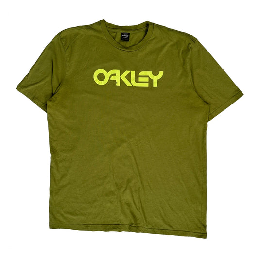 Oakley T-Shirt - 2XL Green Cotton