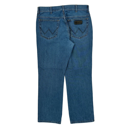 Wrangler Jeans - 32W 30L Blue Cotton