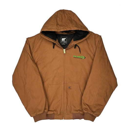 Plains Equipment Group White Bear Clothing Jacket - XL Brown Cotton