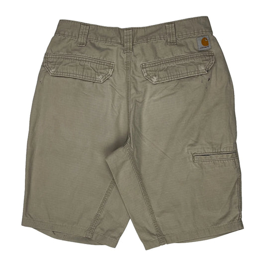 Carhartt Cargo Shorts - 30W 10L Beige Cotton