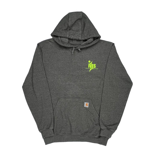 Carhartt Hoodie - Medium Grey Cotton Blend