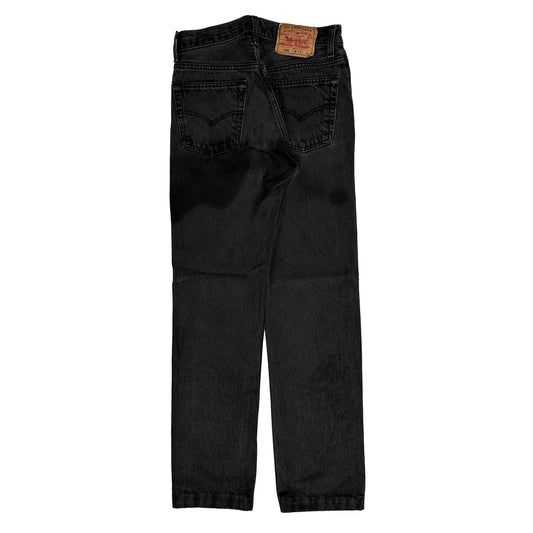 501 Levis Jeans - 26W 30L Black Denim