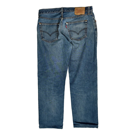 Vintage 501 Levis Jeans - 34W 28L Blue Denim
