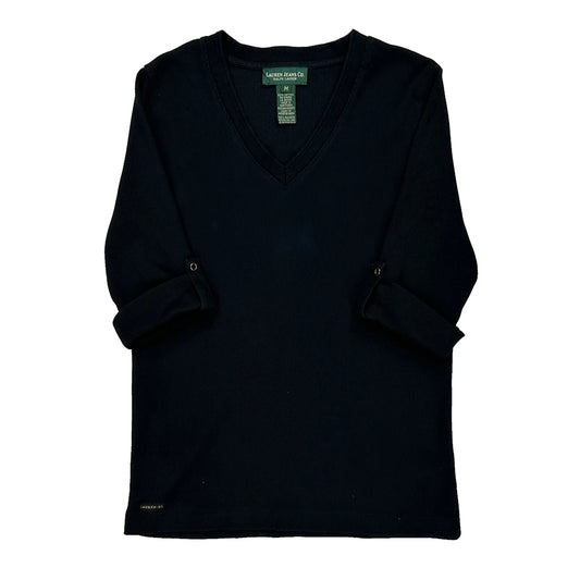 Ralph Lauren Jumper - Medium Black Cotton