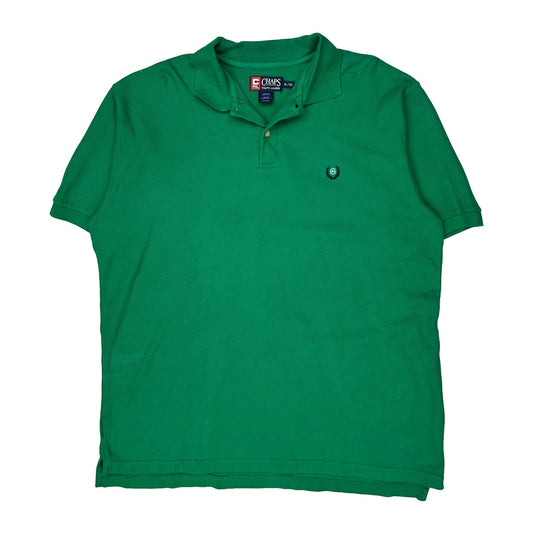 Vintage Chaps Ralph Lauren Polo Shirt - XL Green Cotton