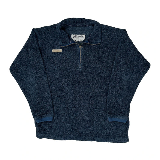 Columbia Fleece - Large Navy Polyester