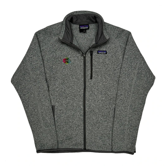 Vintage Patagonia Fleece Jacket - Medium Grey Polyester