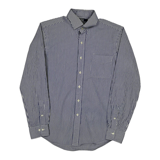 Polo By Ralph Lauren Striped Shirt - Large Blue Cotton