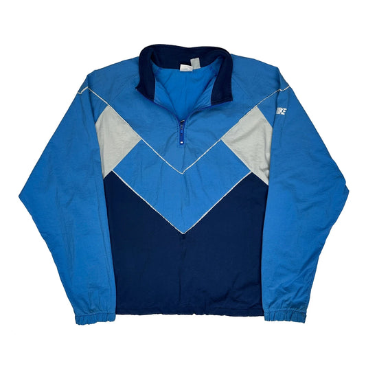 Nike Track Jacket - XL Blue Nylon