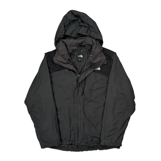 The North Face Windbreaker - Large Black Polyester