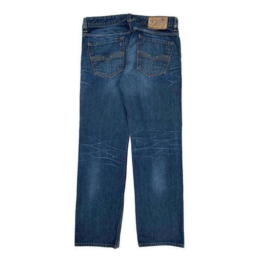 Diesel Jeans - 34W 32L Blue Cotton