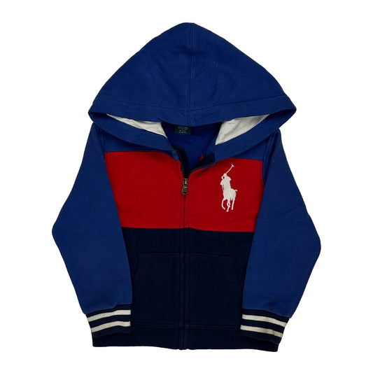 Age 24M Polo By Ralph Lauren Hoodie - 2XS Blue Cotton